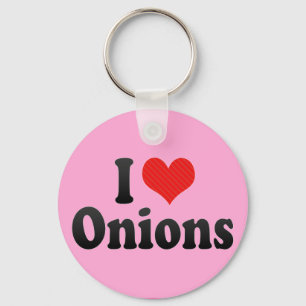 I Kärlek Onions Nyckelring