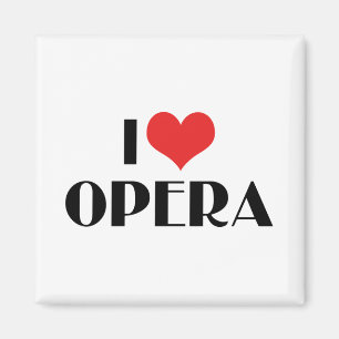 I Kärlek Opera Magnet