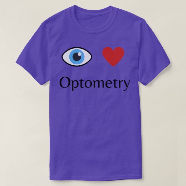 I kärlek Optometri 5 T Shirt (Design framsida)