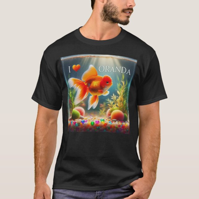 I kärlek Oranda T Shirt (Framsida)