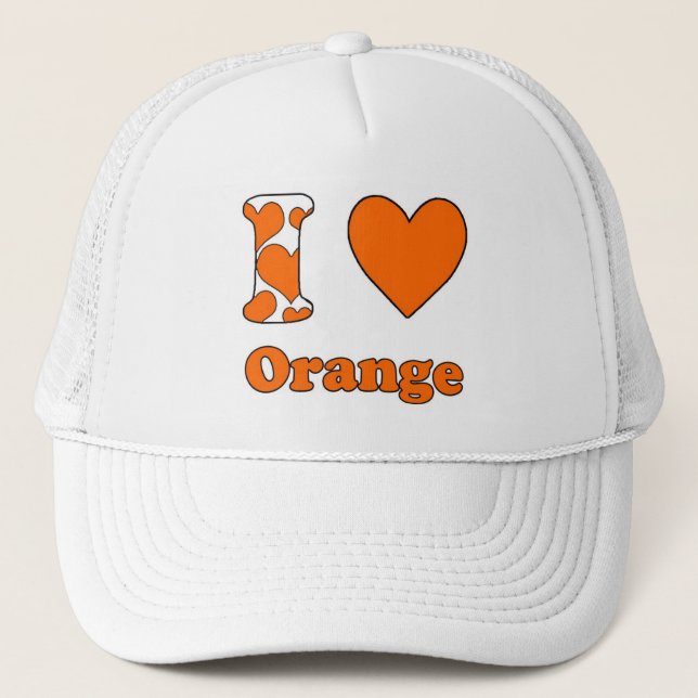 I KÄRLEK ORANGE KEPS (Framsida)