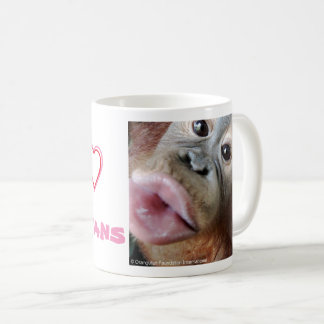 I Kärlek Orangutans Kaffemugg