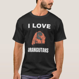 I kärlek Orangutans T Shirt