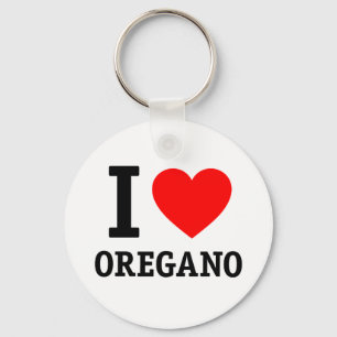 I Kärlek Oregano Nyckelring