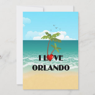 I Kärlek Orlando, Florida Kort
