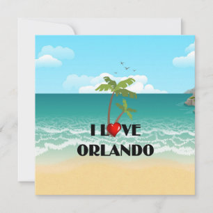 I Kärlek Orlando, Florida Kort