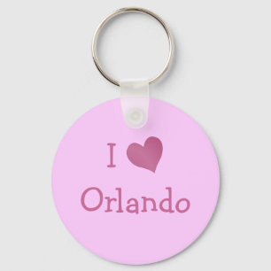 I Kärlek Orlando Nyckelring
