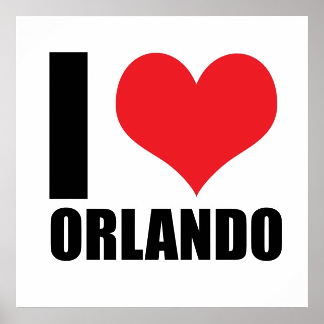 I kärlek Orlando Poster (Framsidan)