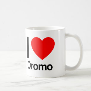 i kärlek oromo kaffemugg