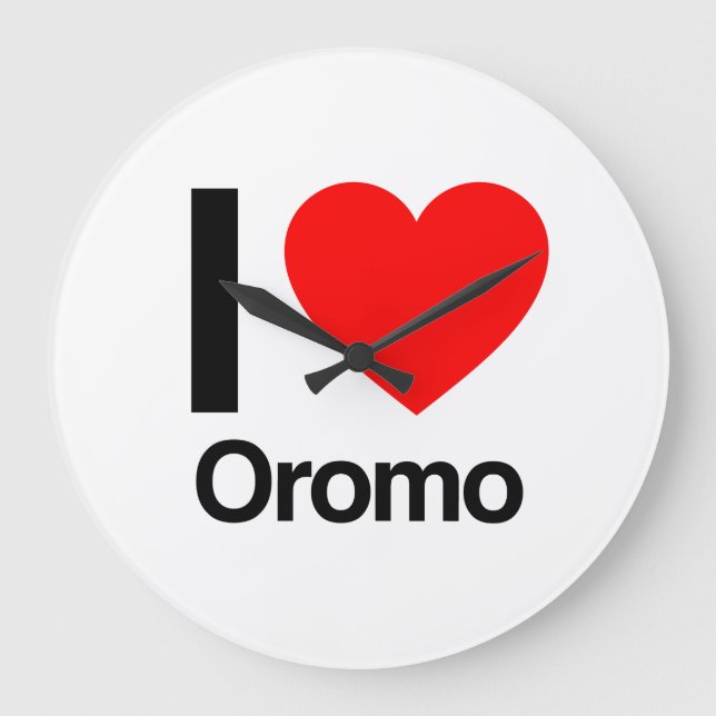 i kärlek oromo stor klocka (Framsida)