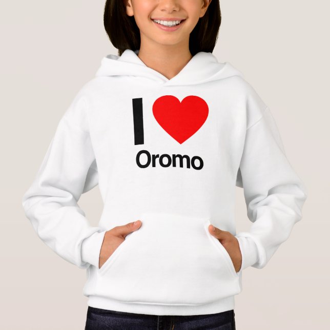 i kärlek oromo t-shirt (Framsida)