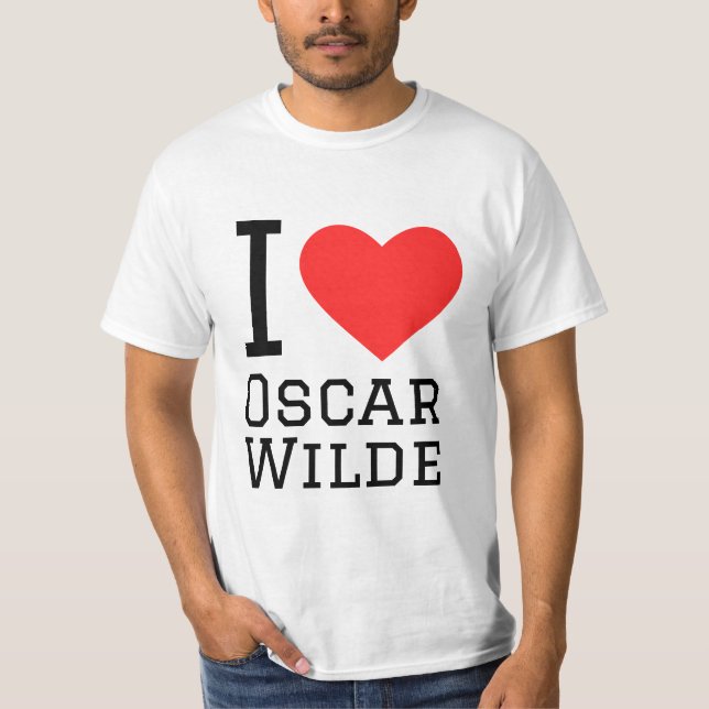 i kärlek Oscar wilde T Shirt (Framsida)