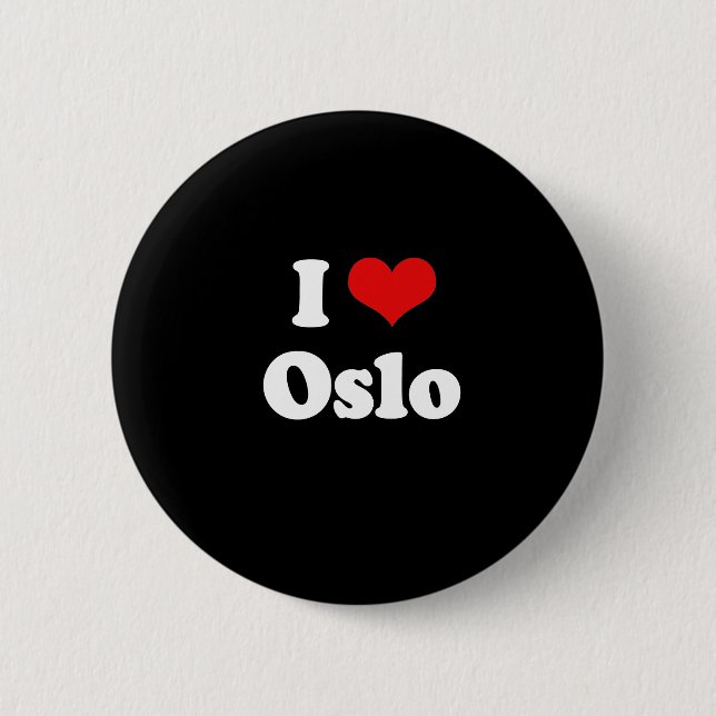 I KÄRLEK OSLO KNAPP (Framsida)