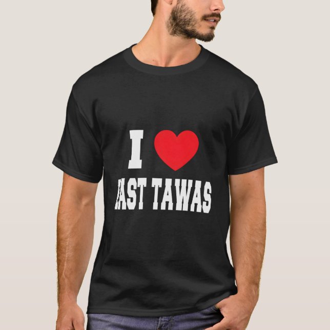I Kärlek Öster Tawas T Shirt (Framsida)