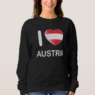 I Kärlek Österrike Mitt hem Land Heart Österrike 4 T Shirt
