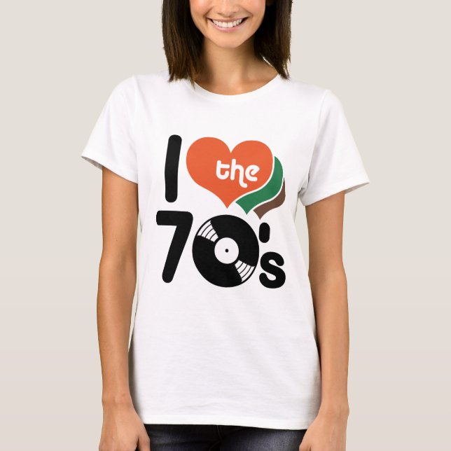 I Kärlek på 70-talet Tee Shirt (Framsida)