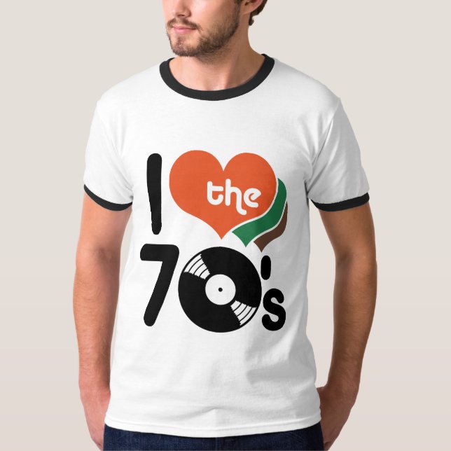I Kärlek på 70-talet Tee Shirt (Framsida)