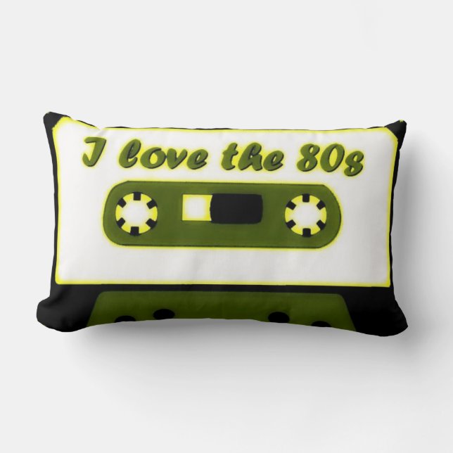 I Kärlek på 80-talet Lumbarkudde (Framsida)