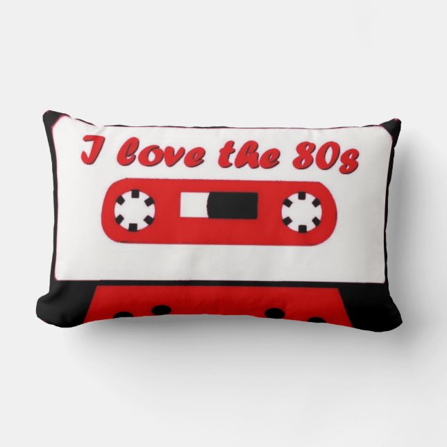 I Kärlek på 80-talet Lumbarkudde (Framsida)