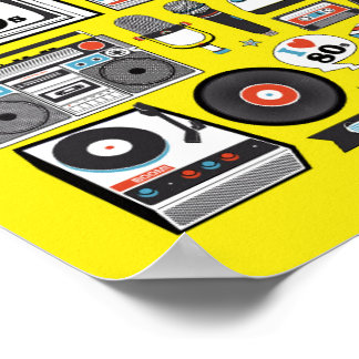 I Kärlek på 80-talet Poster