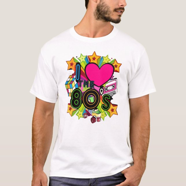 I Kärlek på 80-talet T Shirt (Framsida)