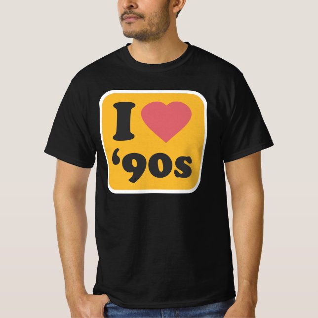 I kärlek på 90-talet t shirt (Framsida)