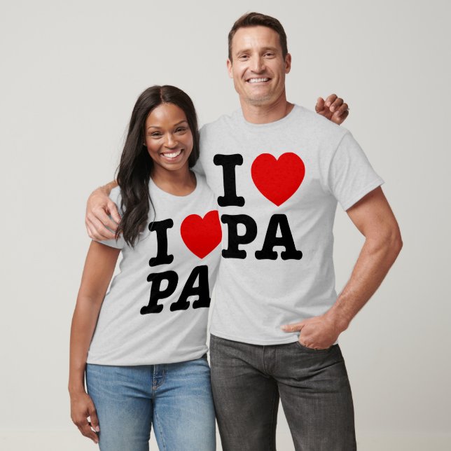 I KÄRLEK PA Pennsylvania T Shirt (Unisex)
