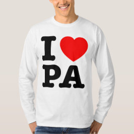 I KÄRLEK PA Pennsylvania T Shirt