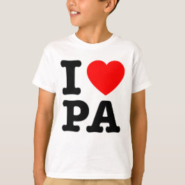I KÄRLEK PA Pennsylvania T Shirt