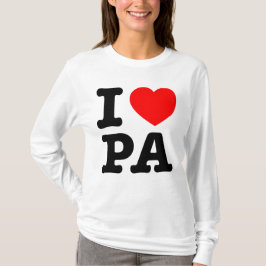 I KÄRLEK PA Pennsylvania T Shirt