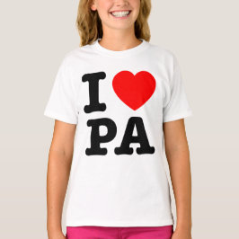 I KÄRLEK PA Pennsylvania T Shirt