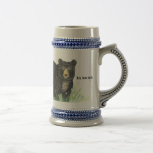 ~ i kärlek på tyska ~ Black Bear blue trim Sejdel