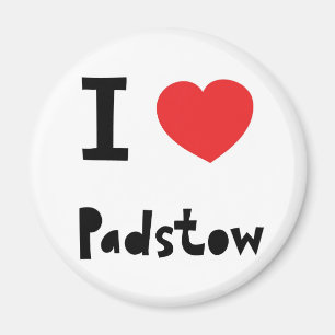 I kärlek Padstow Magnet
