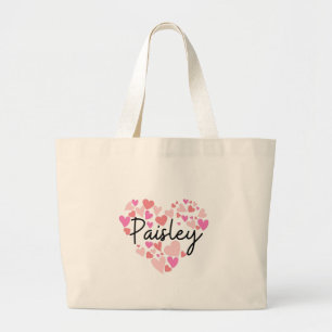 I kärlek Paisley Jumbo Tygkasse