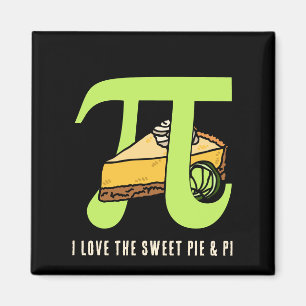 I KÄRLEK PAJ OCH PI Dag Magnet