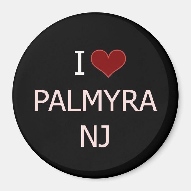 I Kärlek Palmyra, NJ Magnet (Framsidan)