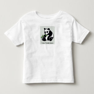 I kärlek Panda Bears - Animal Lover - Wildlife T Shirt
