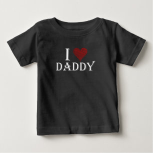 I kärlek pappa fars dag-gåvor t shirt