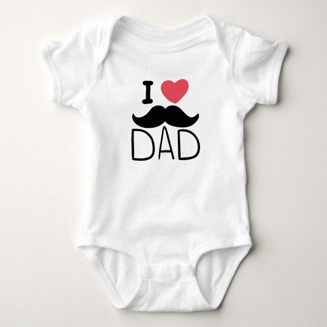 I KÄRLEK PAPPA TEE SHIRT (Framsida)