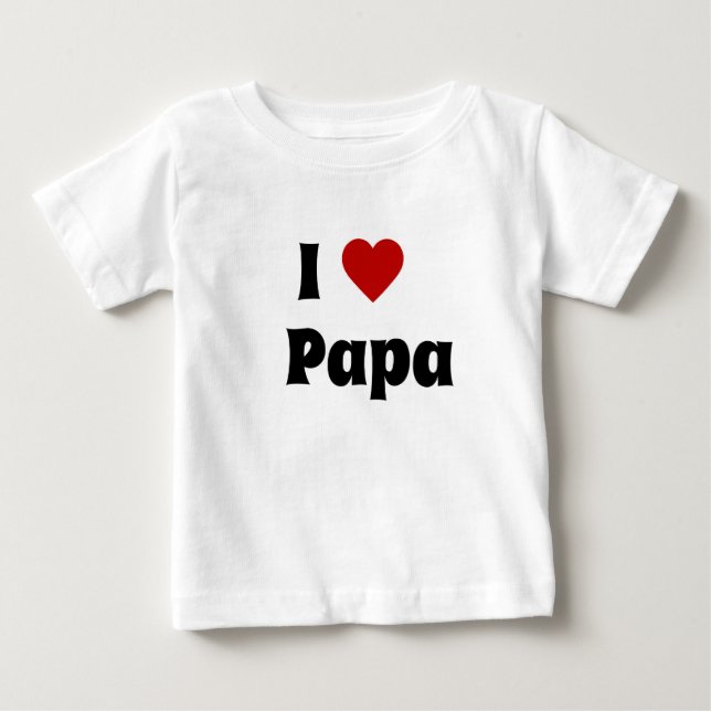 I kärlek pappa tshirt t shirt (Framsida)