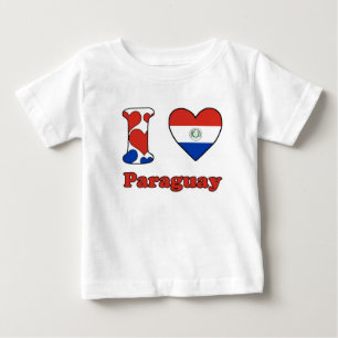 I kärlek Paraguay T-shirt