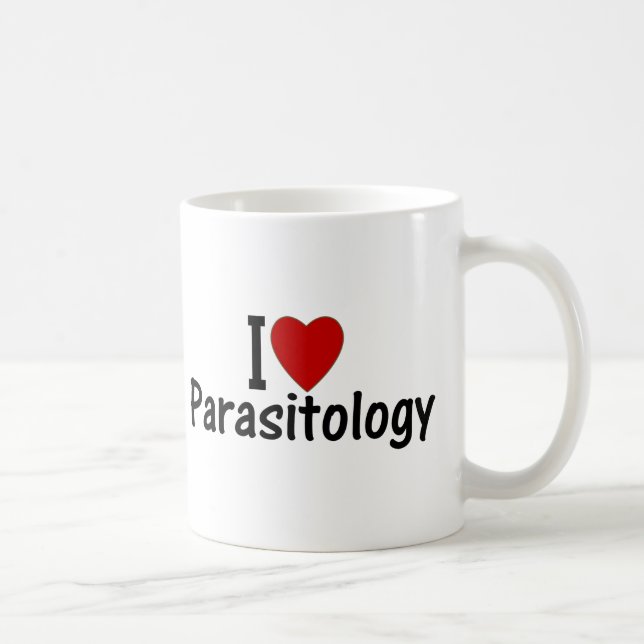 I Kärlek Parasitology Kaffemugg (Höger)