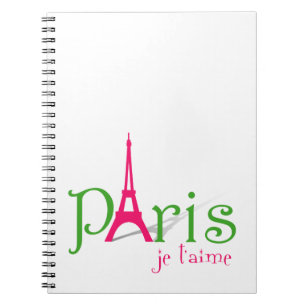 I kärlek Paris Anteckningsbok