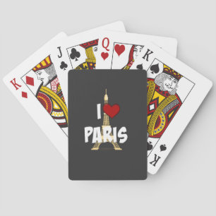 I Kärlek Paris Casinokort