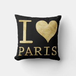 I Kärlek Paris Dekorativ kudde