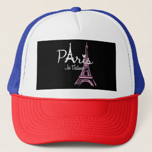 I Kärlek Paris Eiffel Torn Frankrike Fransk Souven Keps
