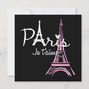 I Kärlek Paris Eiffel Torn Frankrike Fransk Souven Spara Datumet