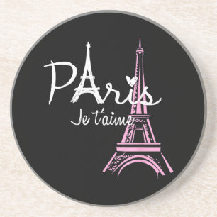 I Kärlek Paris Eiffel Torn Frankrike Fransk Souven Underlägg