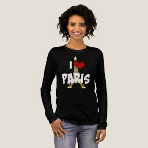 "I Kärlek Paris" Eiffel Torn T Shirt