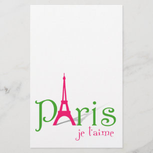 I kärlek Paris Flygblad